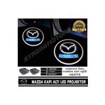 Femex Mazda Araçlar İçin Pilli Yapıştırmalı Kapı Altı Led Logo