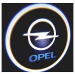 Femex Opel Araçlar İçin Pilli Yapıştırmalı Kapı Altı Led Logo