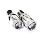 Femex P21W-1156 Dipli Led Ampul Kırmızı Mercekli 2835 Chip 66Smd
