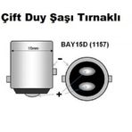 FEMEX Platinum P21W 1157 Çift Duy Led Ampul Beyaz Mercekli 6000K