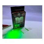 FEMEX PREMİUM 10'LU İNCE BACAKLI KIL LED 3030 CHİPSET 1SMD MİNİ LED AMPUL YEŞİL