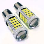 Femex Premium P21w-1157-9w- Çift Duy Şaşı Led Ampul Beyaz Mercekli