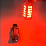 Femex Premium P21w-1157-9w- Çift Duy Şaşı Led Ampul Kırmızı Mercekli