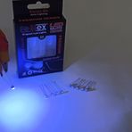 FEMEX Premium T5 T4 10'lu İnce Bacaklı Kıl Led Mini Led Ampul Parlak Mavi