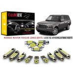 Femex Range Rover Vogue (2002-2017) LED İç Aydınlatma Ampul Seti FEMEX Parlak Beyaz