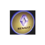 Femex Renault Araçlar İçin Pilli Yapıştırmalı Kapı Altı Led Logo