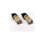 Femex T20 7443 Çift Devre Büyük Dipsiz LED Ampul 66 Ledi Turuncu