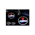 Femex Tofaş Araçlar İçin Pilli Yapıştırmalı Kapı Altı Led Logo
