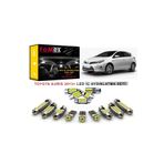 Femex Toyota Auris LED 2013 ve Sonrası Cam Tavanlı Model Iç Aydınlatma Ampul Seti Femex Parlak Beyaz