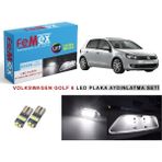 Femex Volkswagen Golf6 LED Plaka Aydınlatma Ampul Seti Parlak Beyaz