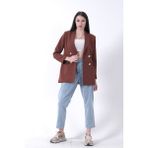 Feminist Kahve Vatkalı Astarlı Ceket 3971156.05