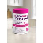 Femme Protocol 360 g Strawberry Surge Vegan Protein Tozu Düşük Kalori ve Yüksek Verim İçin Özel Formül - Çilek