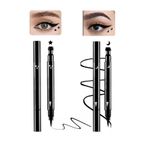 Femmelogy Çift Uçlu Kalıcı Eyeliner Seti | Yıldız ve Ay Damgalı Pratik Makyaj Kalemi 2'li