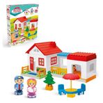 Fen Toys 03135 36 Parça Tek Katlı Ev Blokları