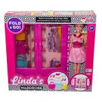 Fen Toys 03828 Linda'nın Bebekli Gardrobu