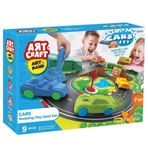 Fen Toys 03948 Artsand Arabalar Kum Seti 600 GR Oyun Hamuru