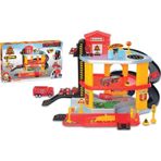 Fen Toys Dede Oyuncak 03345 Eğitici Itfaiye Garaj Seti 3 Katlı Oyun Pisti
