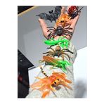 FEN TOYS Oyuncak Hayvanlar Böcekler Kabuklular Şaka Hayvanlari 8 Adet 15x21cm
