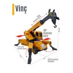 FEN TOYS Oyuncak İş Makinesi / Vinç Iş Makinası - Sürtmeli