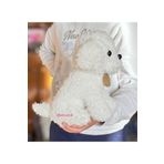 FEN TOYS Sevimli Köpek Kaniş Peluş Oyuncak 20 Cm Puppy Gerçekçi Ev Dekorasyon