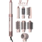 Fenda Multi Hair Styler Profesyonel Saç Şekillendirme ve Kurutma Seti Pembe Alüminyum Malzeme 3 Kademeli Isı Ayarı FNDSACMS0001