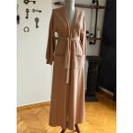 Fendel Cepli ve Kuşaklı Örme Uzun Hırka Ferace 2409 Navra | Fendel - Camel - 38 - 40