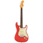 Fender 0110250840 American Vintage II 1961 Stratocaster Elektro Gitar (Fiesta Red) | Gülağacı Klavye 1961 Dönemine Sadık