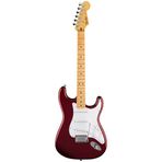 Fender 0266220571 Standard Stratocaster Elektro Gitar (Candy Cola) | Akçaağaç Klavye Canlı Kırmızı Renk ve Klasik Strat