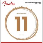 Fender 0730060405 Phosphor Bronze Akustik Gitar Teli (11-52) | 60Cl Custom Light Set Sıcak Ve Zengin Akustik Tını