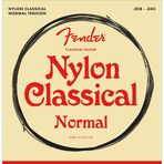 Fender 0730100400 100 Serisi Klasik Gitar Teli (28-43) | Gümüş Kaplama Sarım ve Şeffaf Naylon Tizler Başlangıç ve Öğrenc