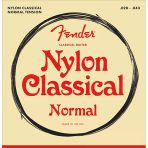 Fender 0730100400 100 Serisi Klasik Gitar Teli (28-43) | Gümüş Kaplama Sarım Ve Şeffaf Naylon Tizler Başlangıç Ve Öğrenci İçin İdeal