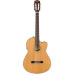 Fender 0970264321 CN-140SCE Nylon Thinline Elektro Klasik Gitar (Naturel) | Ince Kasa (Thinline) Naylon Tel Konforu ve Elektro Gitar Sap Profili