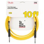 Fender 0990810263 Tom DeLonge To The Stars Enstrüman Kablosu (3m - Graffiti Yellow) | Tom DeLonge İmzalı Sarı Renk Dayan