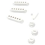 Fender 0992096000 Pure Vintage 50s Stratocaster Aksesuar Kiti (Eggshell) | Yumurta Kabuğu Rengi Manyetik Kapakları ve Dü
