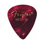 Fender 351 Premium Celluloid Picks Red Moto - Medium - 1 Adet Pena
