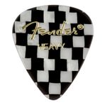 Fender 351 Shape Graphic Picks Checker - Heavy - 1 Adet Pena