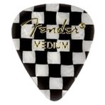 Fender 351 Shape Graphic Picks Checker - Medium - 1 Adet Pena
