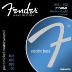 Fender 7150ML Pure Nickel Long Scale Medium Light Bas Gitar Teli
