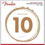 Fender 860XL Phosphor Bronze Dura Tone Coated 10-48 Akustik Gitar Teli