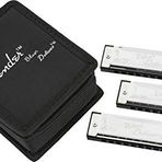 Fender© Blues Deluxe Harmonica, 3'lü Paket