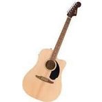 Fender California Debut Redondo CE Dreadnought Ceviz Klavye Naturel Elektro Akustik Gitar