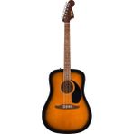 Fender California Debut Redondo Dreadnought Ceviz Klavye 2 Ton Sunburst Akustik Gitar
