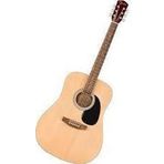 Fender California Debut Redondo Dreadnought Ceviz Klavye Naturel Akustik Gitar