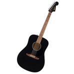 Fender California Debut Redondo Serisi Akustik Gitar, Başlangıç Gitarı, 2 Yıl Garanti, Siyah