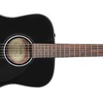 Fender Cd-60 Dread V3 Ds Black Akustik Gitar