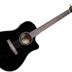 Fender CD-60SCE Black Elektro Akustik Gitar