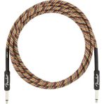 Fender Festival Düz/Düz Uçlu 3 m Pure Hemp Rainbow Enstrüman Kablosu