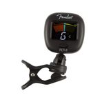 Fender FT-2 Pro Clip Tuner üzerinde renkli ekranlı, akustik gitar, elektro gitar, bas, mandolin, keman, ukulele, viola, Cello, Mandola ve Banjo için