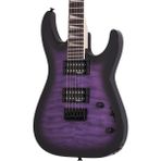 Fender Jackson Js Dinky Arch Top JS32Q Dka Ht Amaranth Klavye Transparent Purple Burst Elektro Gitar