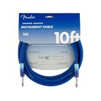 Fender Ombre Düz/Düz Uçlu 3 m Belair Mavi Enstrüman Kablosu